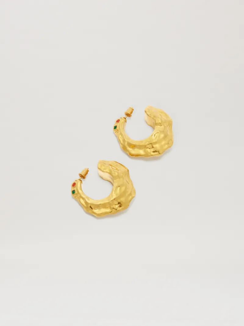 boucles doreilles en strass fondu