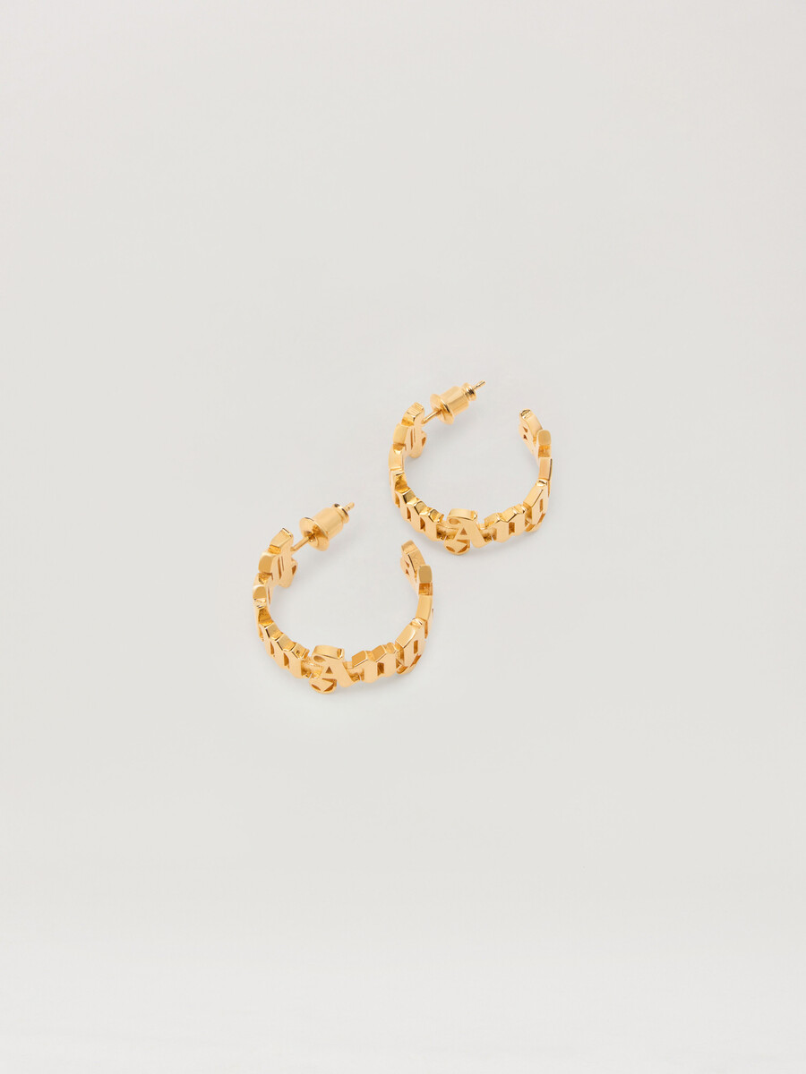 boucles doreilles logo classique