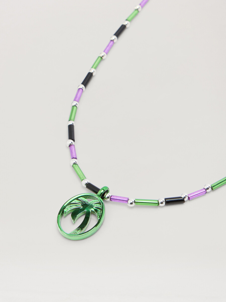 collier de perles ovales