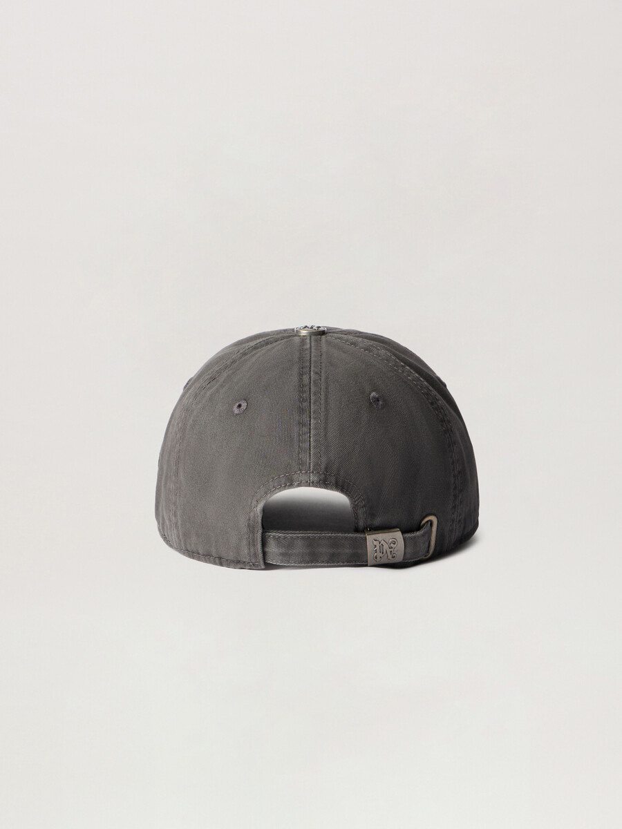 casquette à logo incurvé et effet vieilli