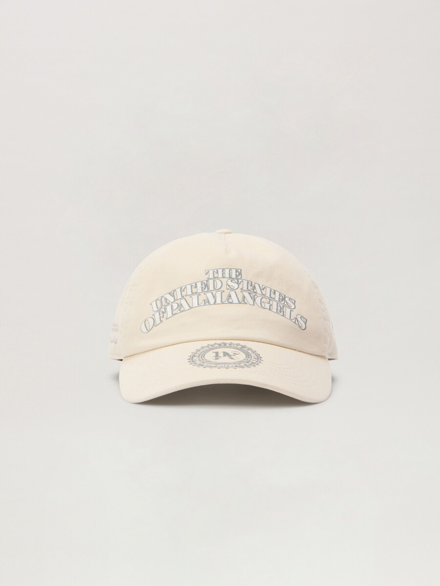 casquette brodée en forme de dollar
