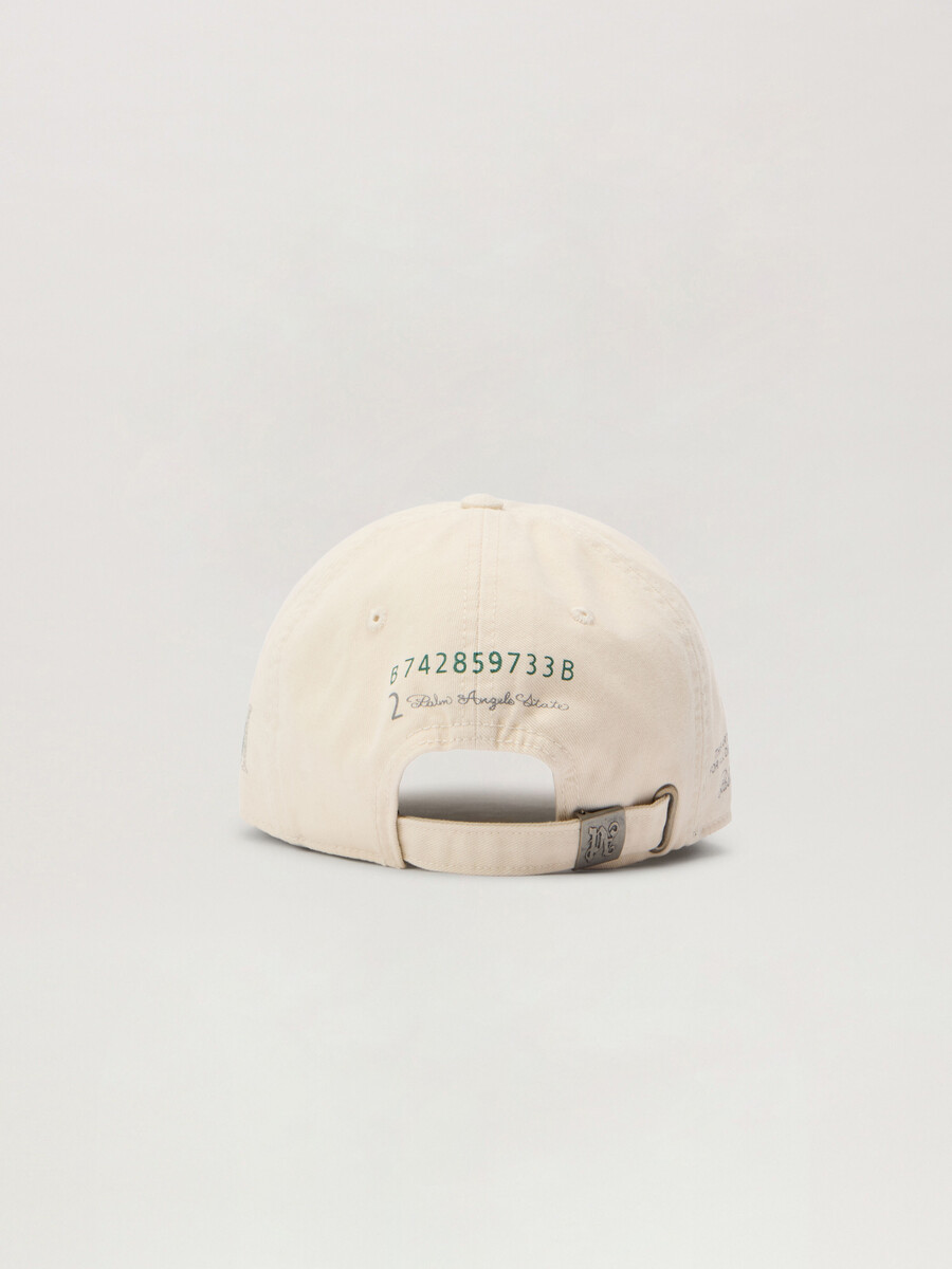 casquette brodée en forme de dollar