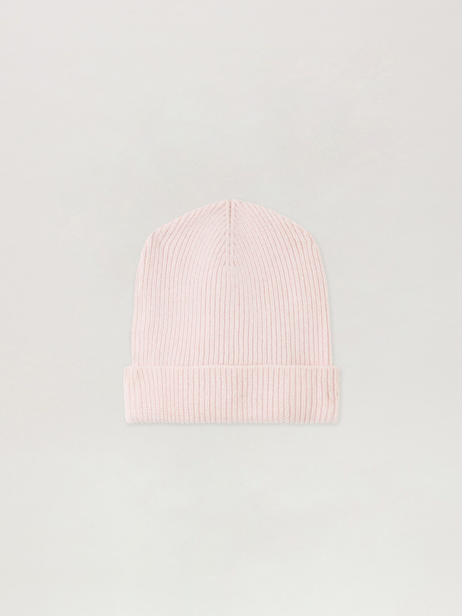 bonnet tricoté avec logo brodé