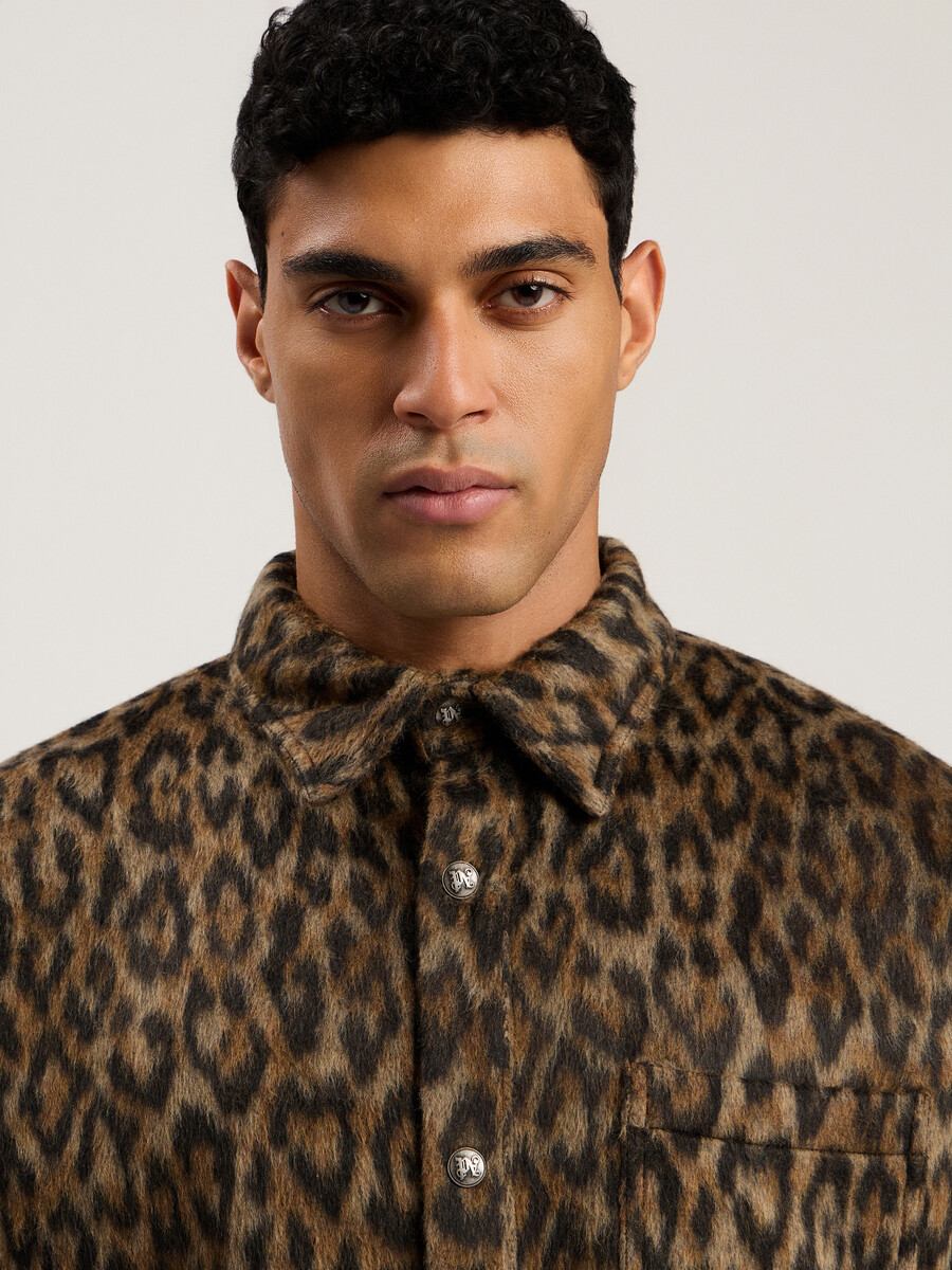 surchemise classique à logo animalier