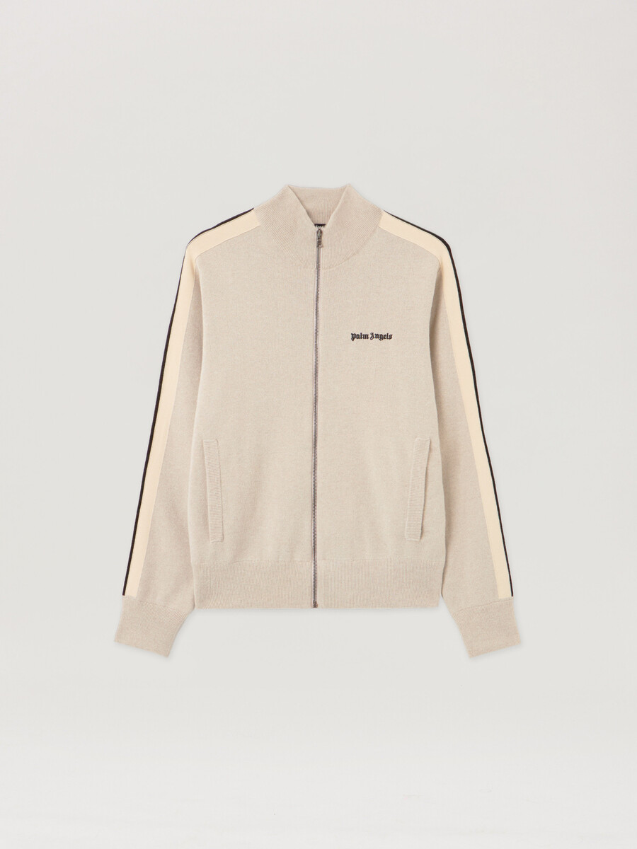 veste de survêtement classique en maille à logo