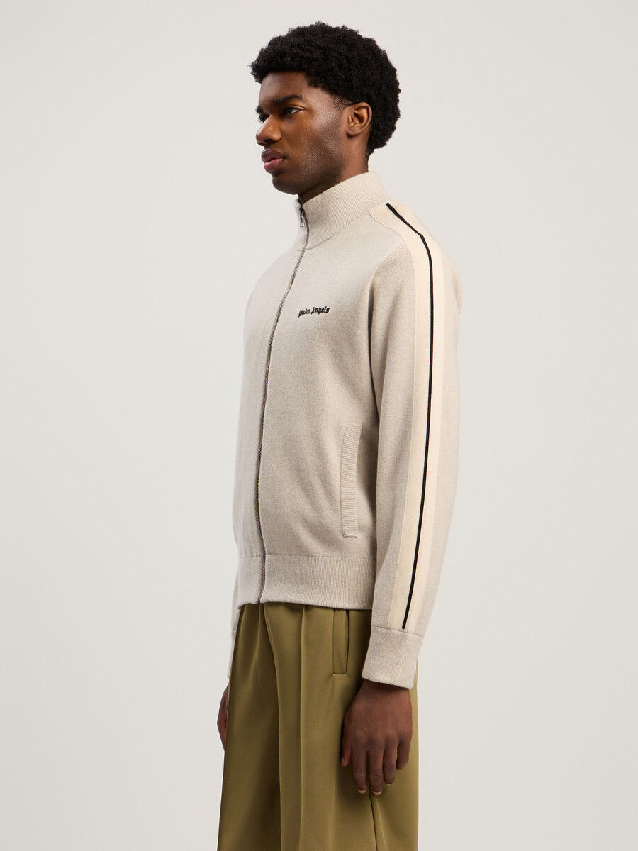 veste de survêtement classique en maille à logo