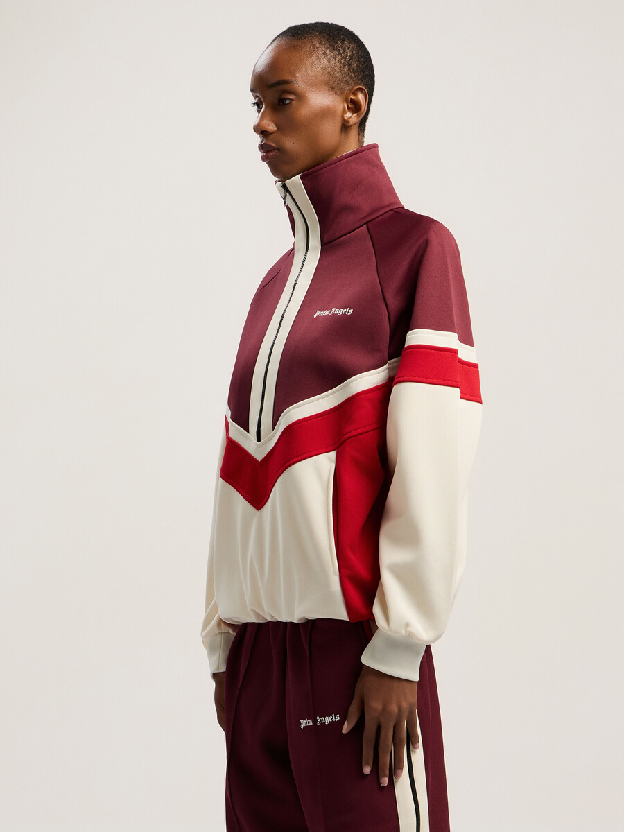 veste de survêtement anorak à blocs de couleur