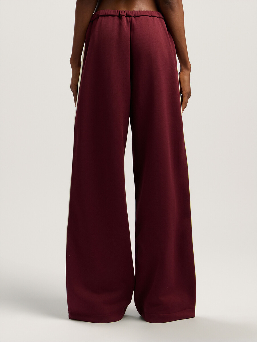 pantalon de survêtement zippé à blocs de couleur