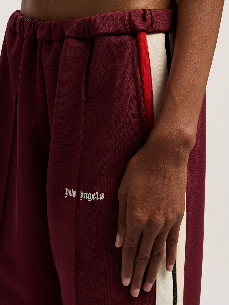 pantalon de survêtement zippé à blocs de couleur