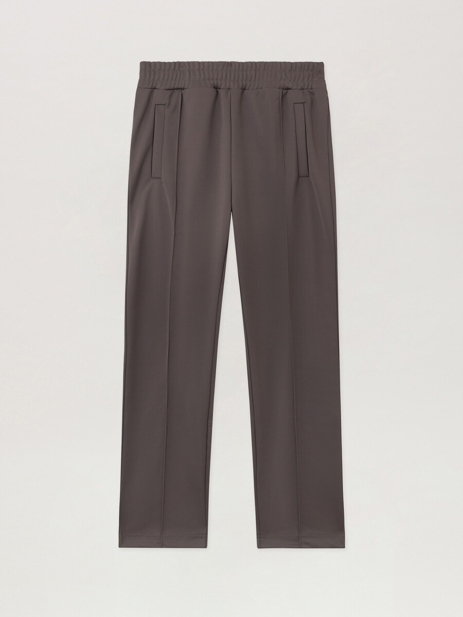 pantalon de survêtement à logo incurvé