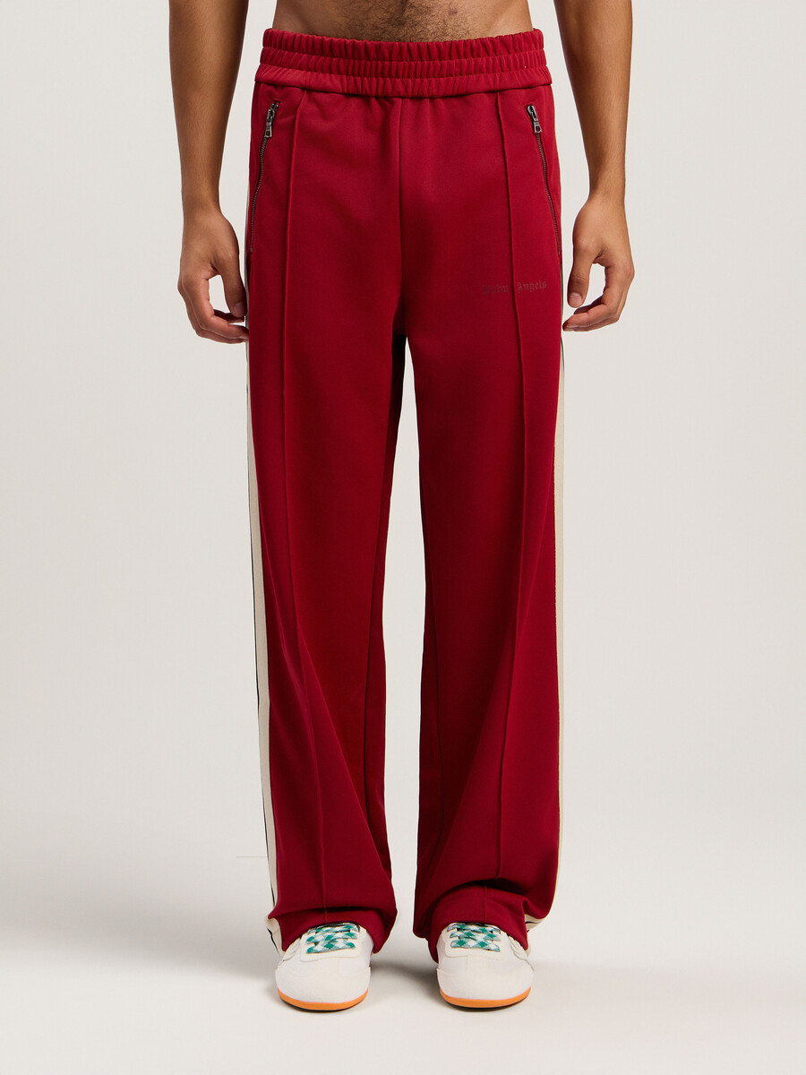 pantalon de survêtement zippé à logo classique