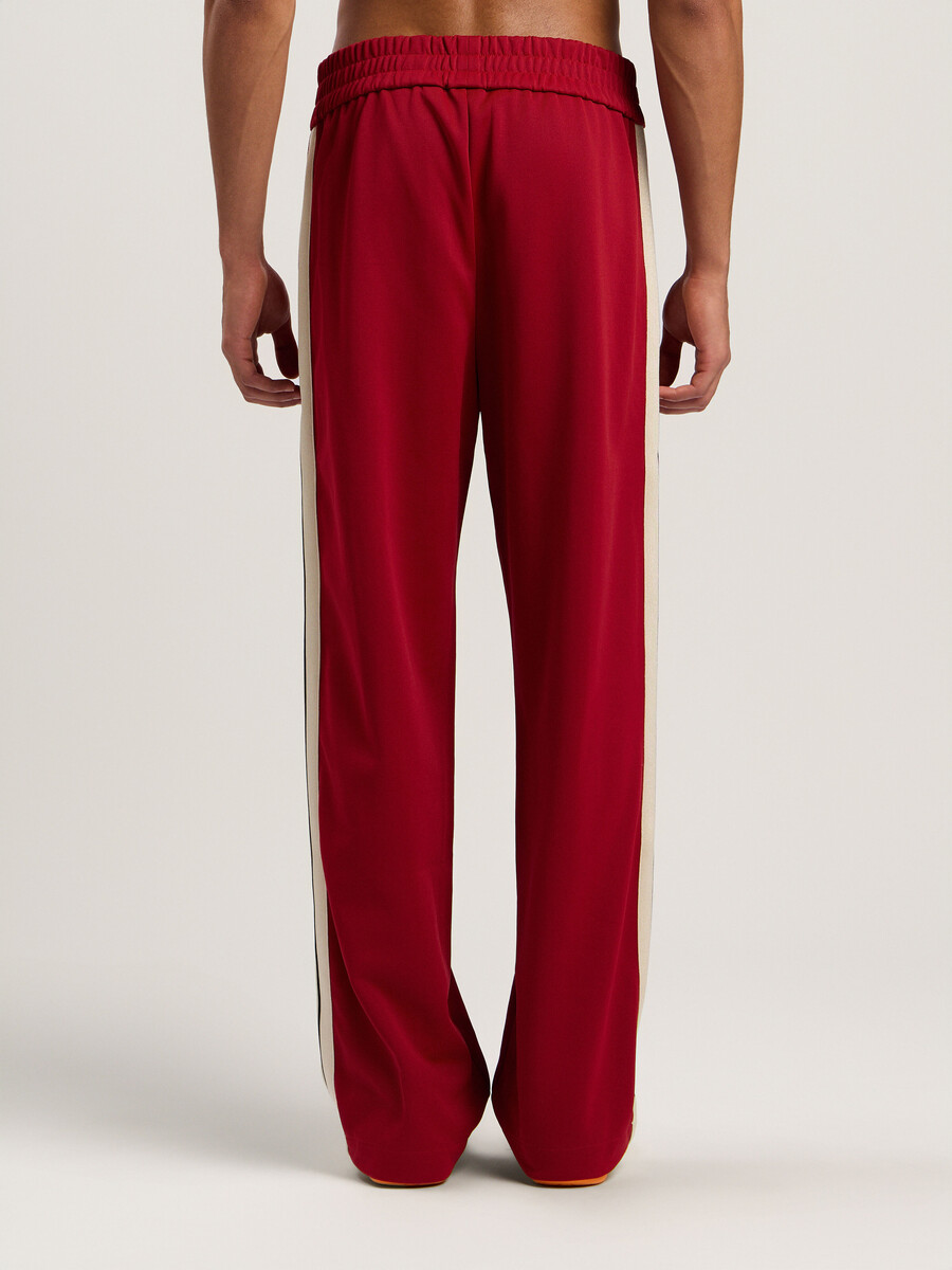 pantalon de survêtement zippé à logo classique