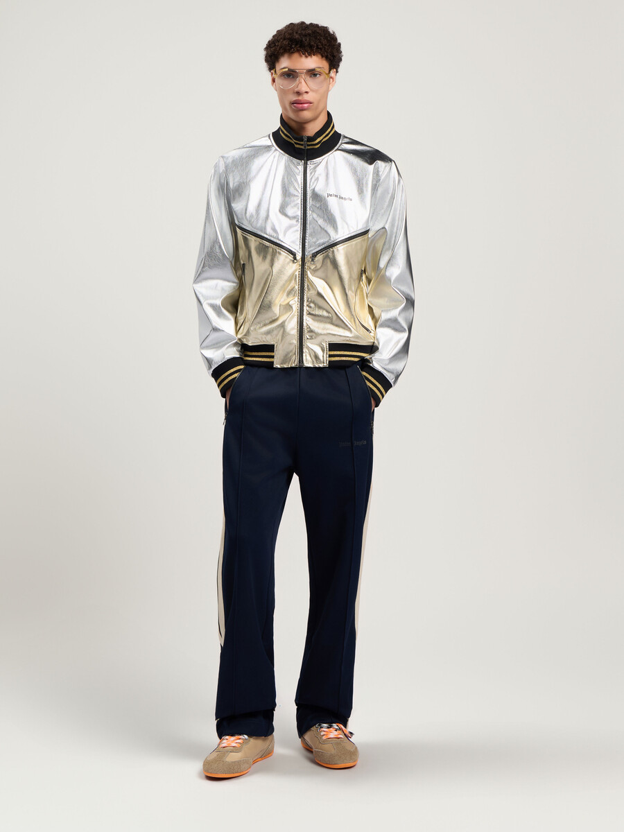 pantalon de survêtement zippé à logo classique