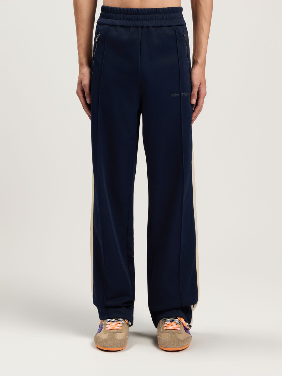 pantalon de survêtement zippé à logo classique
