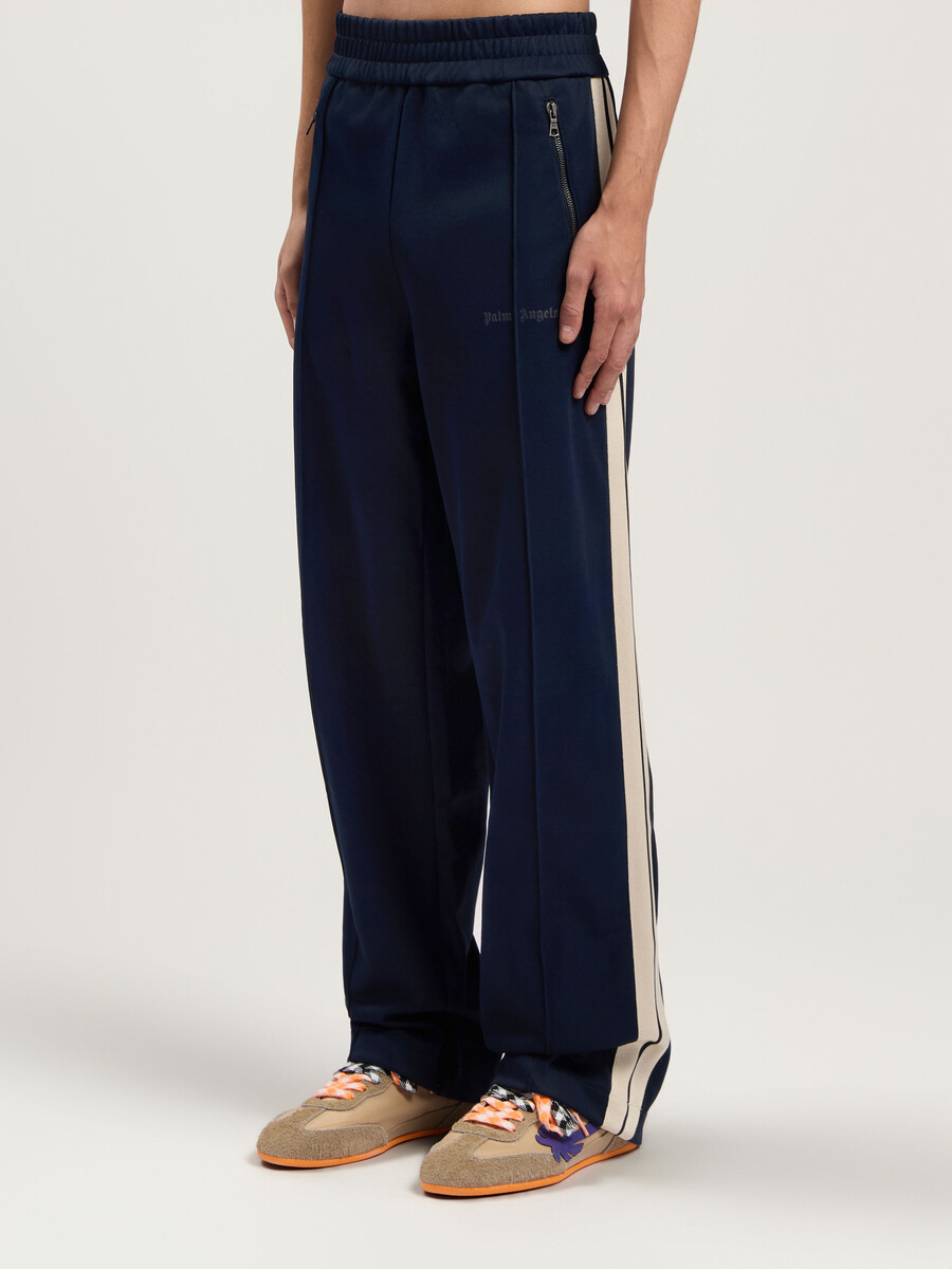 pantalon de survêtement zippé à logo classique