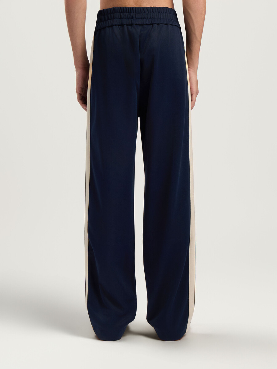 pantalon de survêtement zippé à logo classique