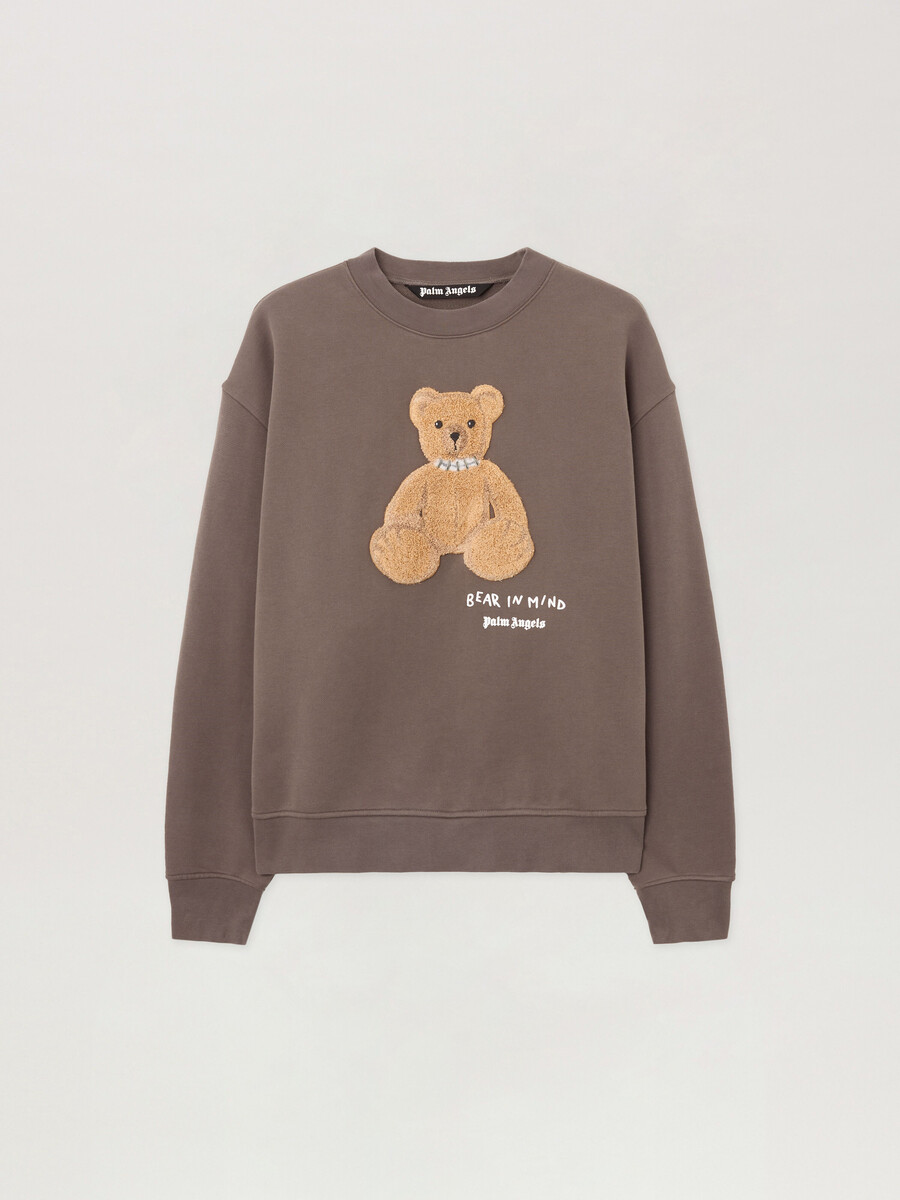 sweat-shirt à col rond bear in mind