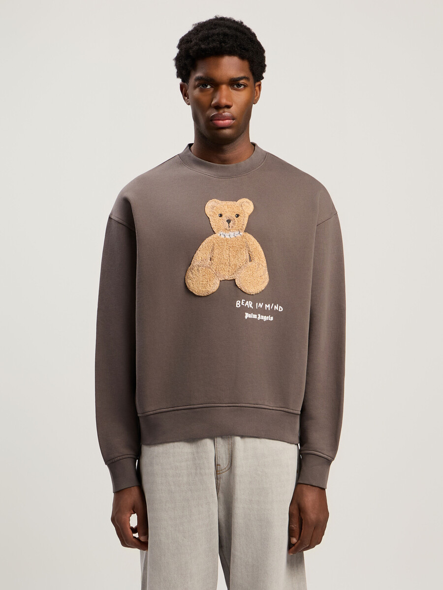 sweat-shirt à col rond bear in mind