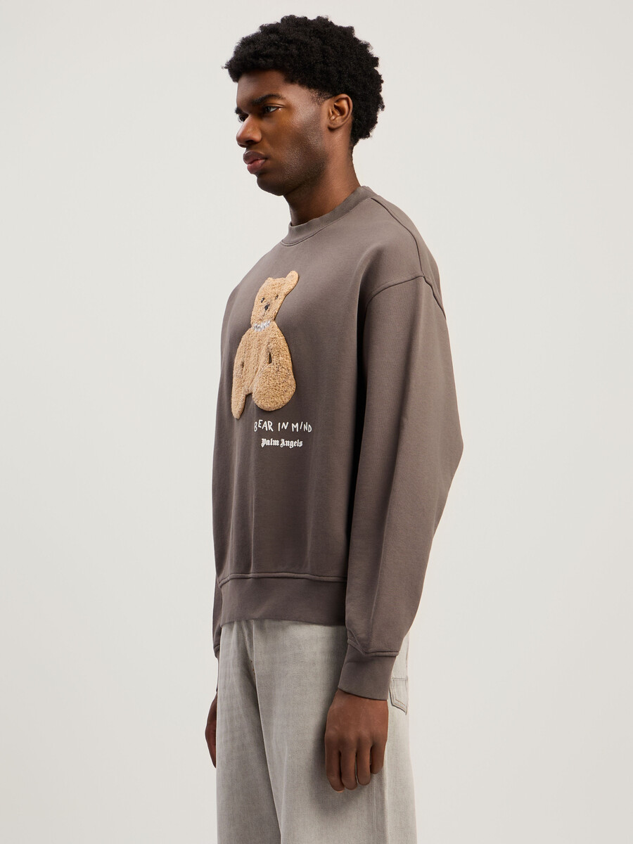 sweat-shirt à col rond bear in mind