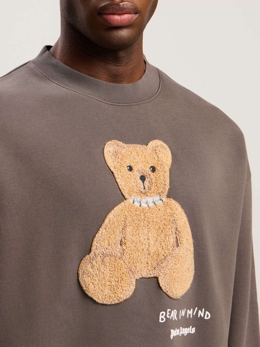 sweat-shirt à col rond bear in mind