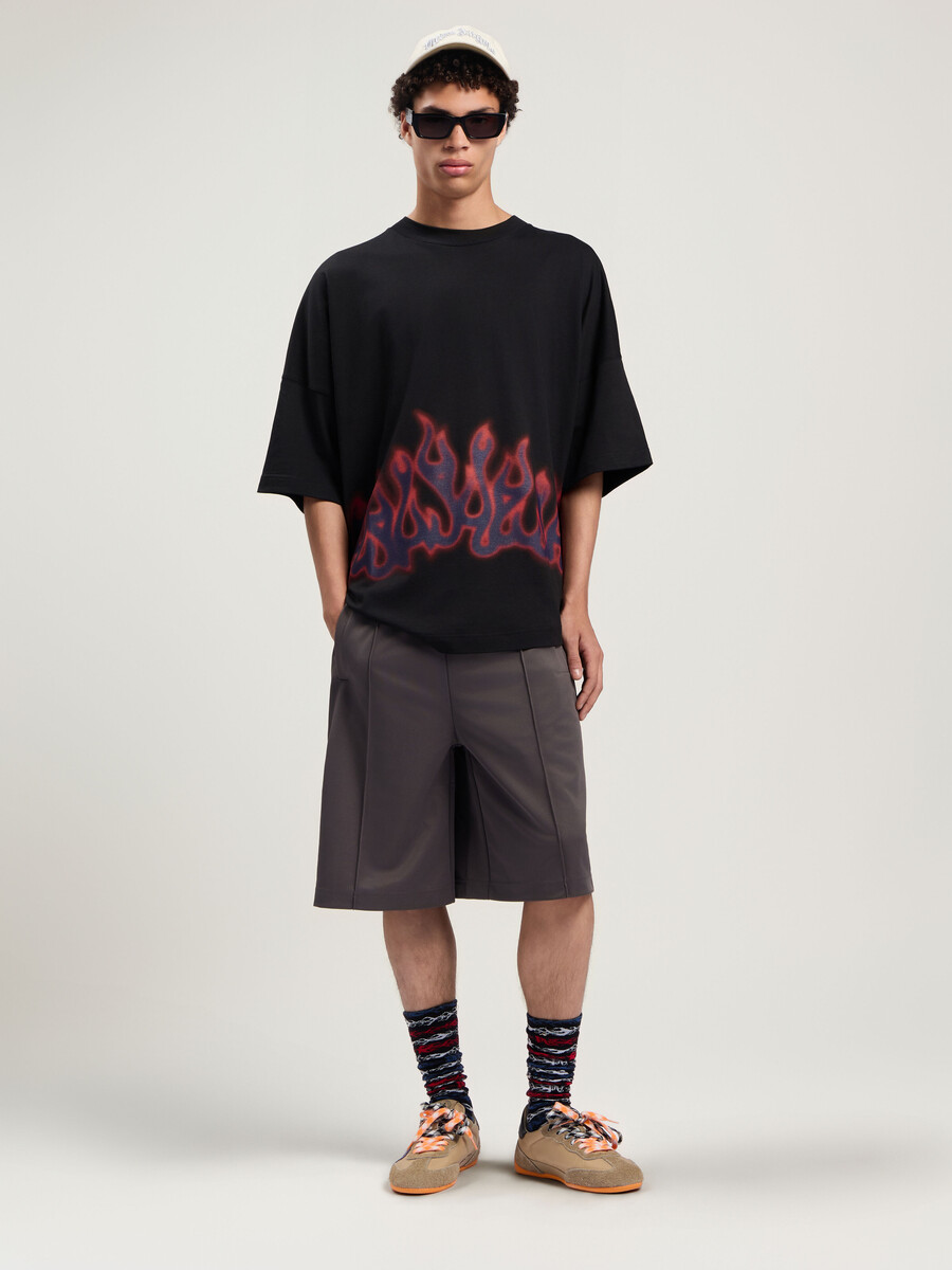 t-shirt flames over