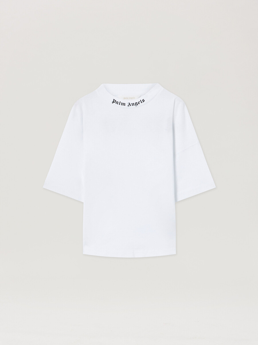 t-shirt classique à logo overlogo manches courtes