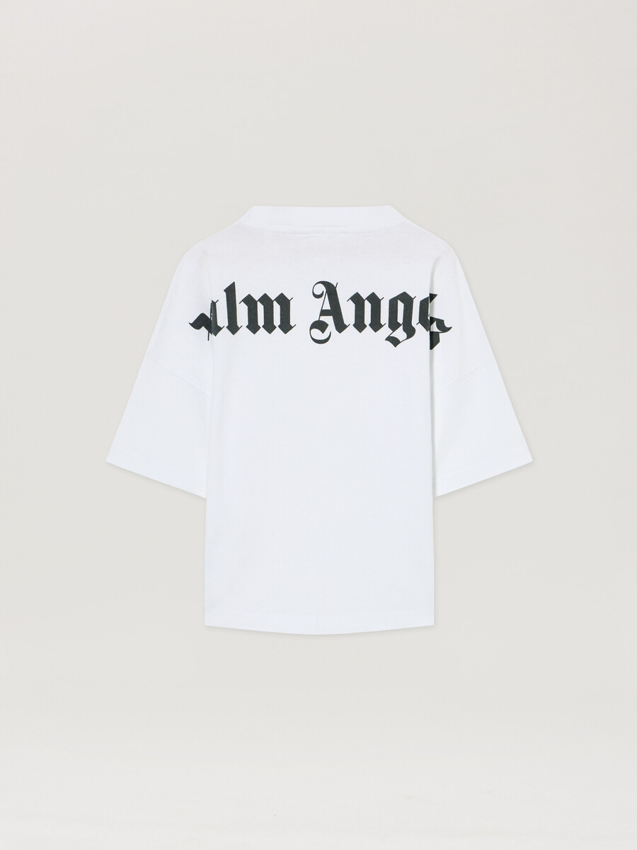 t-shirt classique à logo overlogo manches courtes