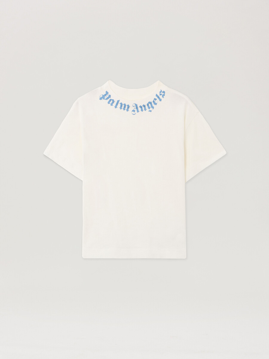 t-shirt classique avec logo au col