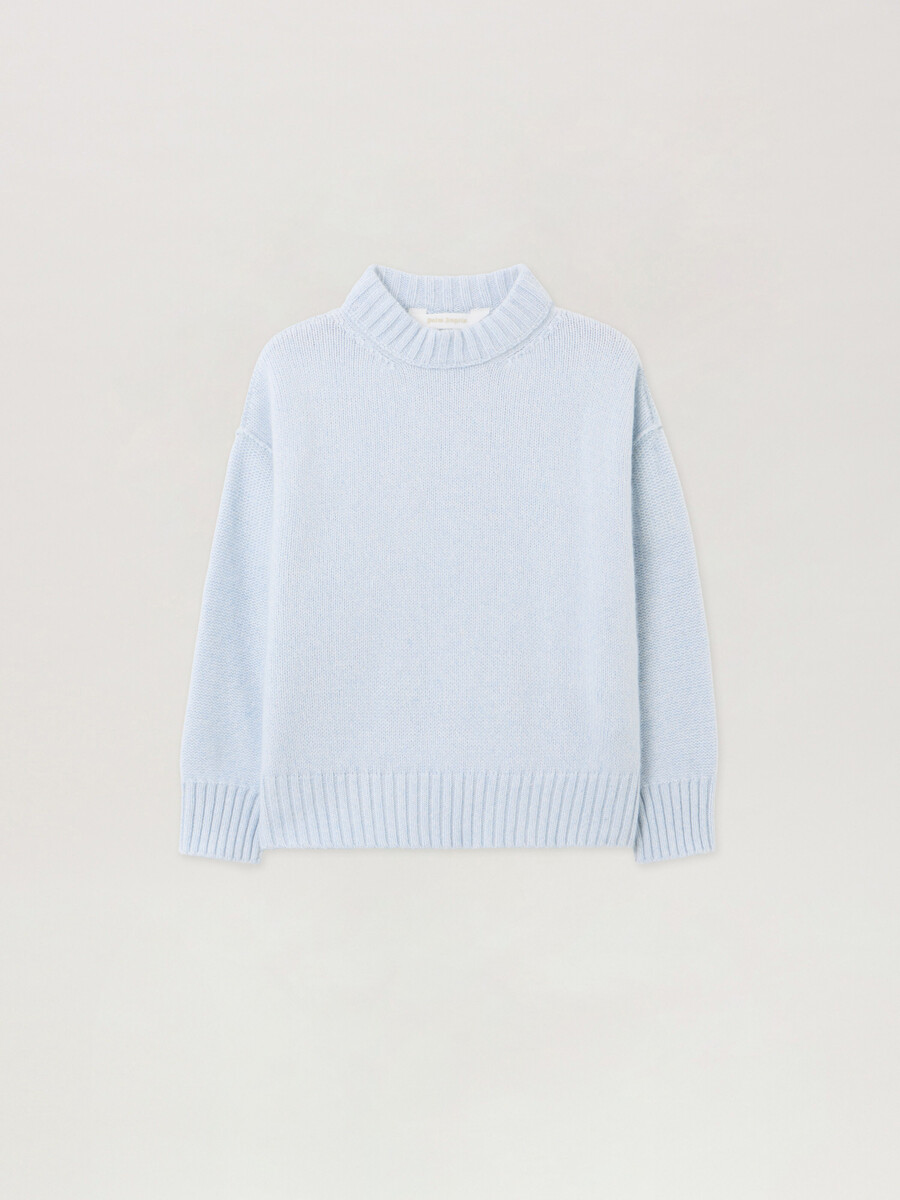 pull à logo incurvé