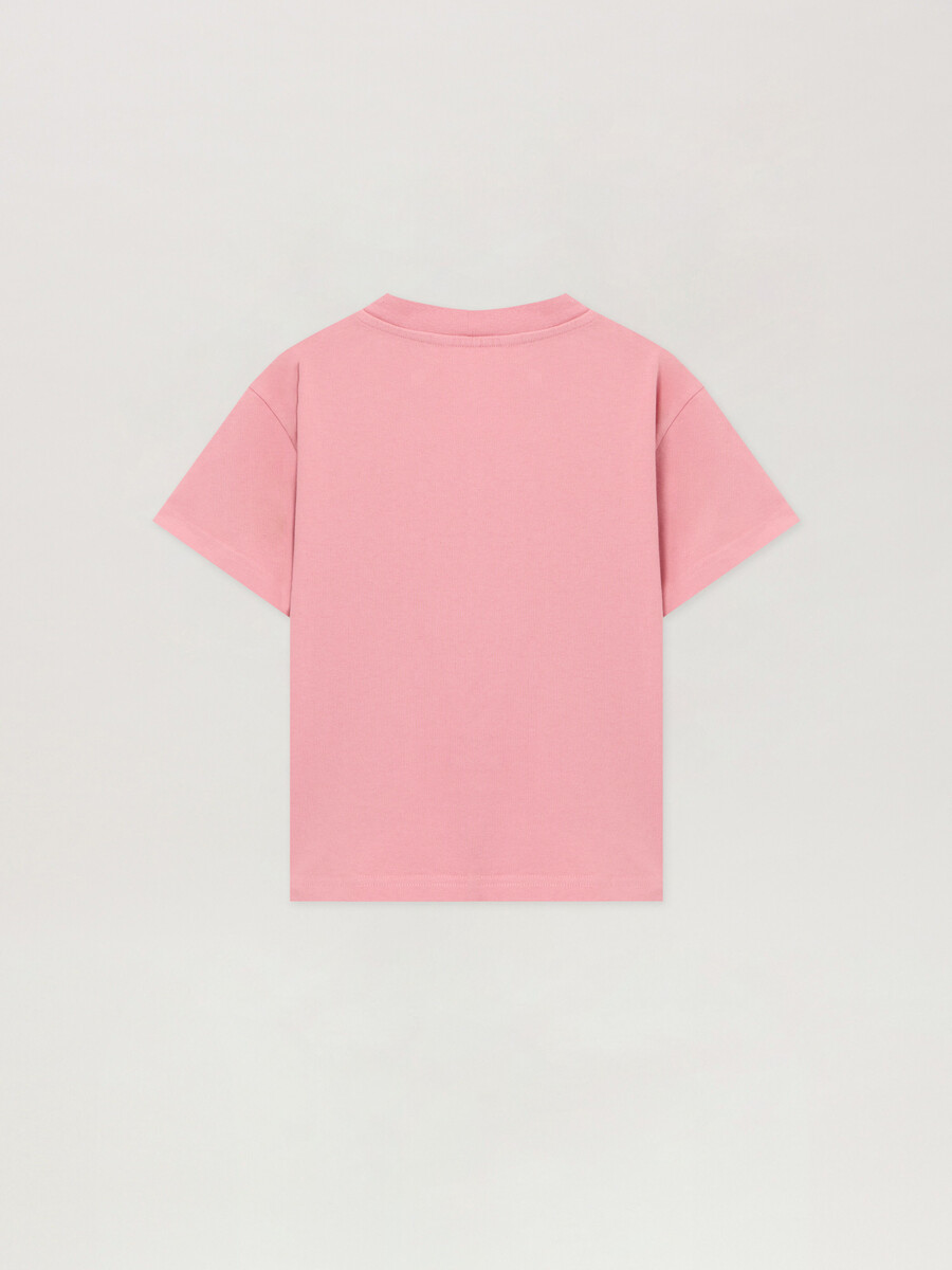 t-shirt à logo flou