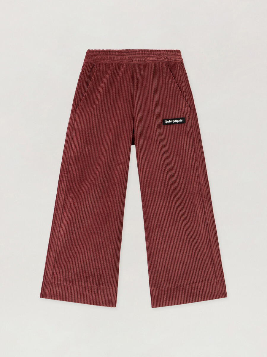 pantalon large en velours côtelé
