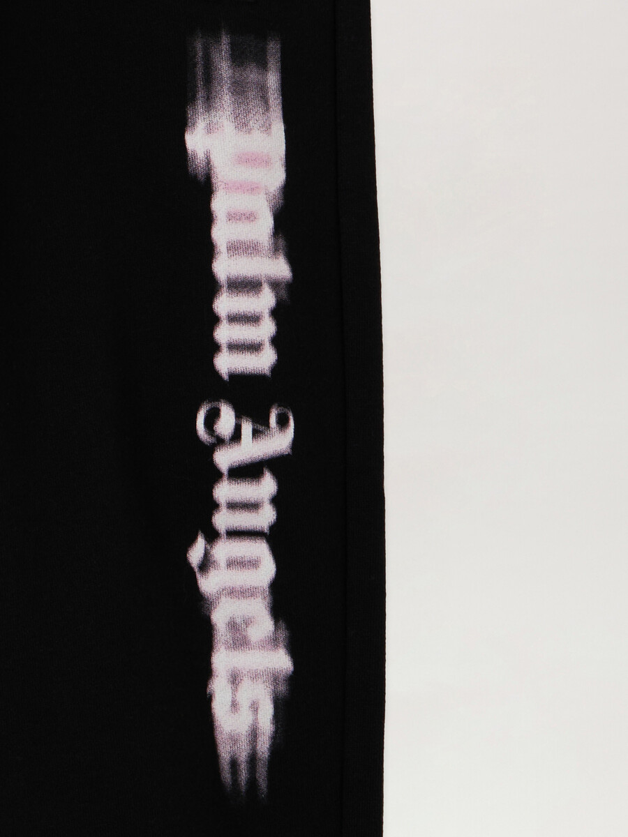 pantalon de survêtement classique à logo flou
