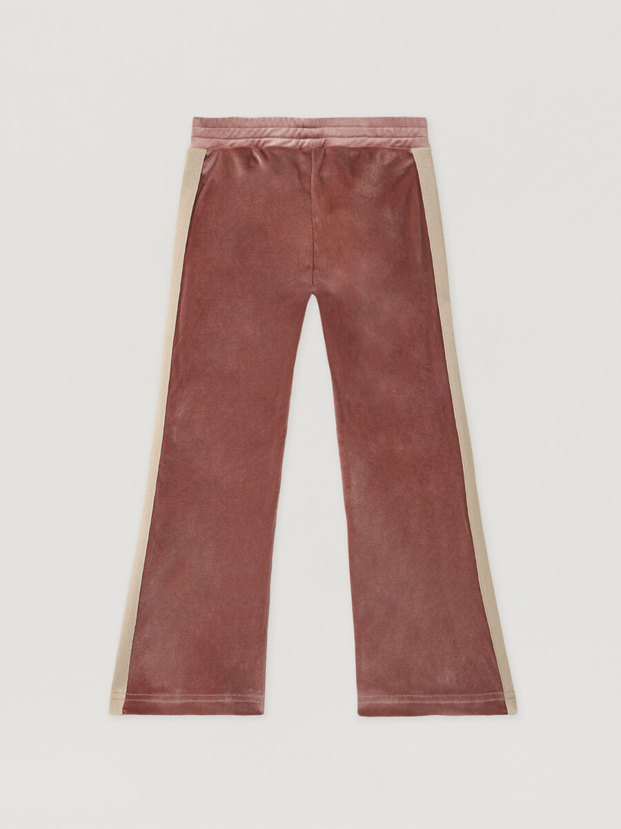 pantalon de survêtement évasé en chenille