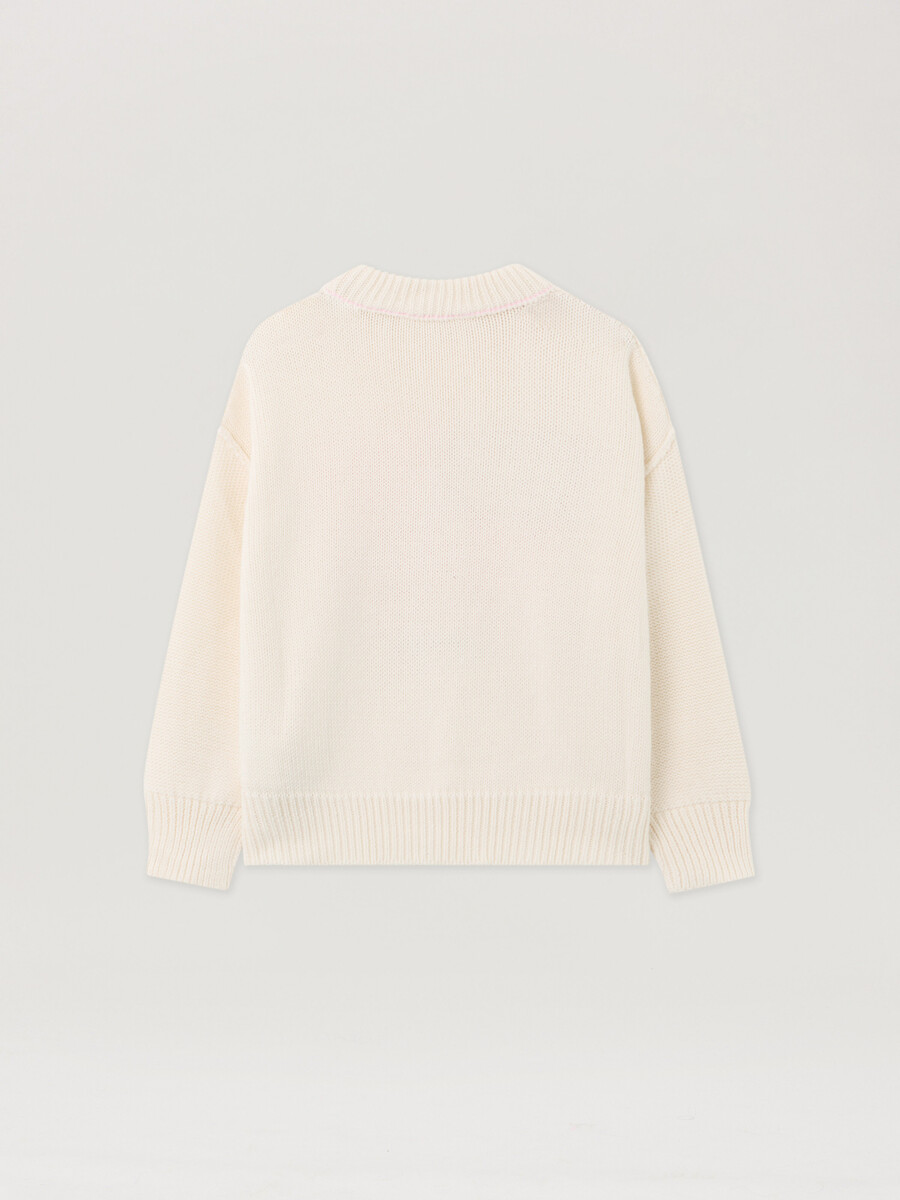 pull à motif drapeau