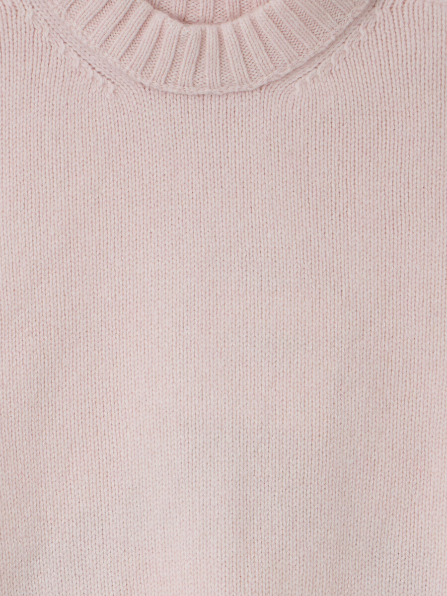 pull à logo incurvé
