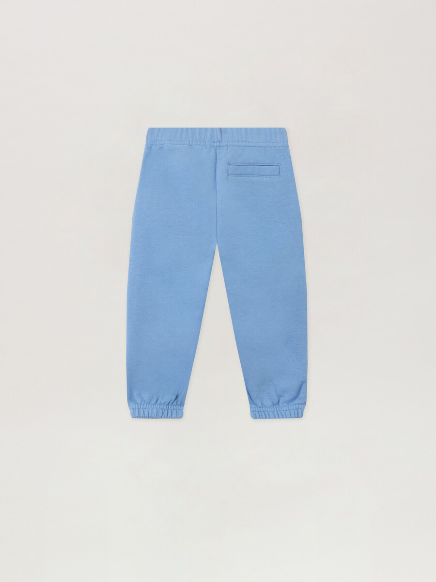 pantalon de survêtement à logo ton sur ton